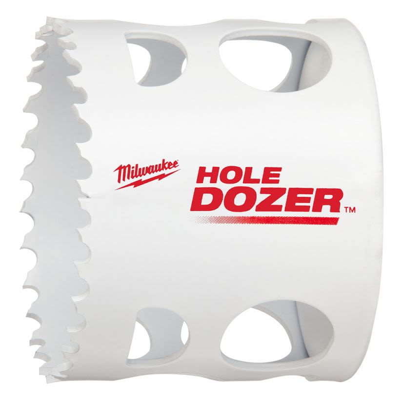 Milwaukee HOLE DOZER Ice Hardened 49-56-0132 Hole Saw, 2-1/4 in Dia, 1-1/2 in D Cutting, Bi-Metal/8% Cobalt Cutting Edge